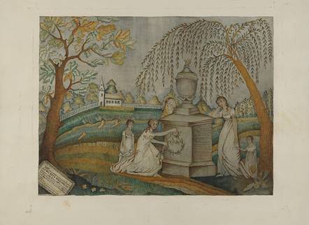 Mourning Embroidery by Harry Jennings, 1935/1942.